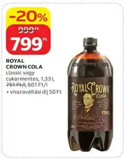 Auchan Royal Crown Cola ajánlat