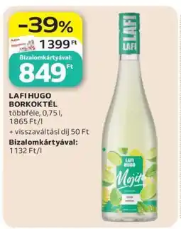 Auchan Lafi Hugo Borkoktél ajánlat