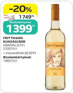Auchan FRITTMANN KUNSÁGI BOR ajánlat