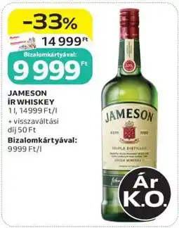 Auchan JAMESON Ír whiskey ajánlat