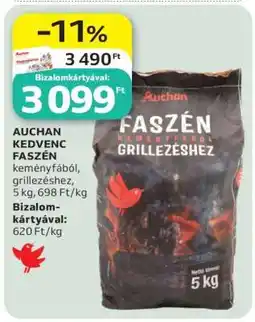 Auchan Auchan Kedvenc Faszén ajánlat