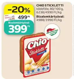 Auchan Chio Stickletti ajánlat