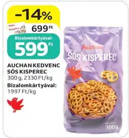 Auchan AUCHAN KEDVENC SÓS KISPEREC ajánlat