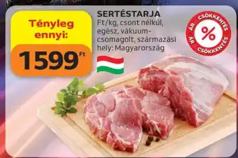 Sertéstarja