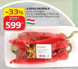 Auchan Kápia paprika ajánlat