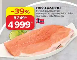 Auchan Friss lazacfilé ajánlat