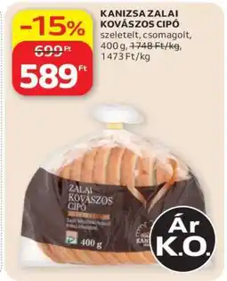 Auchan KANIZSA ZALAI KOVÁSZOS CIPÓ ajánlat