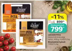 Auchan Lecker pita ajánlat