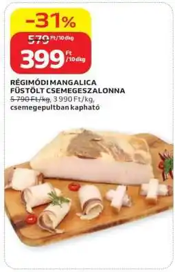 Auchan Régimódi Mangalica Füstölt Csemegeszalonna ajánlat