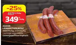 Auchan ZÁDOR LÁNGOLT KOLBÁSZ ajánlat