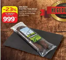 Auchan DÉLIBÁB FÜSTÖLT KOLBÁSZ ajánlat
