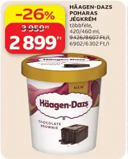 Auchan HÄAGEN-DAZS POHARAS JÉGKRÉM ajánlat