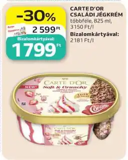 Auchan CARTE D’OR CSALÁDI JÉGKRÉM ajánlat