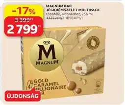 Auchan MAGNUM BAR JÉGKRÉMSZELET MULTIPACK ajánlat