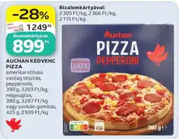 Auchan AUCHAN KEDVENC PIZZA ajánlat