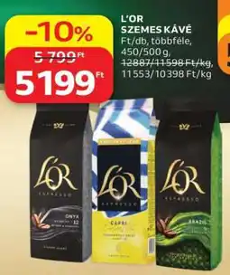 Auchan L'OR Szemes Kávé ajánlat