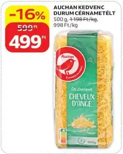 Auchan AUCHAN KEDVENC DURUM CÉRNAMETÉLT ajánlat