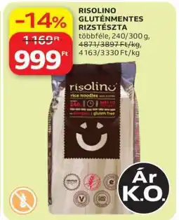 Auchan Risolino gluténmentes rizstészta ajánlat