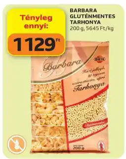 Auchan BARBARA GLUTÉNMENTES TARHONYA ajánlat