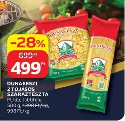 Auchan Dunakeszi 2 tojásos száraztészta ajánlat