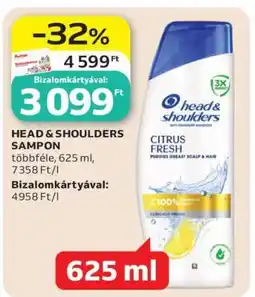 Auchan HEAD & SHOULDERS Sampon ajánlat