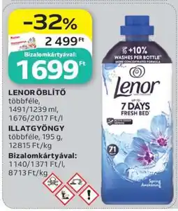 Auchan LENOR Öblítő ajánlat