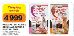 Auchan PANZI PET FIT ACTIVE ORIGINALS SZÁRAZ KUTYAELEDEL ajánlat
