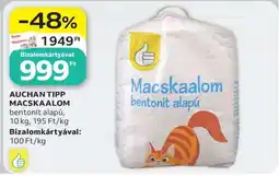 Auchan AUCHAN TIPP MACSKAALOM ajánlat