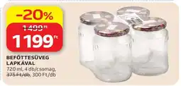 Auchan BEFŐTTESÜVEG LAPKÁVAL ajánlat