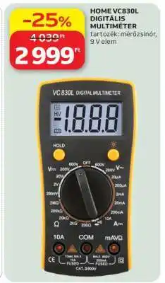 Auchan HOME VC830L DIGITÁLIS MULTIMÉTER ajánlat