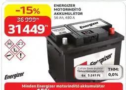Auchan ENERGIZER MOTORINDÍTÓ AKKUMULÁTOR ajánlat