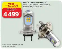 Auchan AUTÓS OFF ROAD LED IZZÓ ajánlat