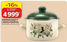 Auchan Zománcozott lábas fedővel ajánlat
