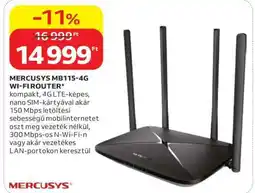 Auchan MERCUSYS MB115-4G WI-FI ROUTER ajánlat