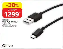 Auchan QILIVE USB-A/C KÁBEL ajánlat