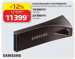 Auchan SAMSUNG BAR PLUS PENDRIVE ajánlat