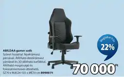 JYSK ABILDAA gamer szék ajánlat