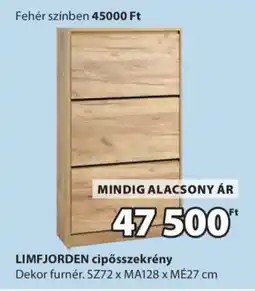 JYSK LIMFJORDEN cipősszekrény ajánlat