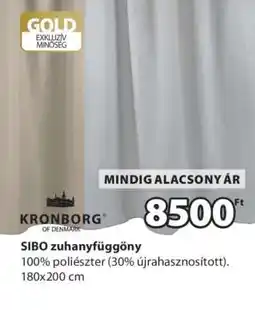 JYSK SIBO zuhanyfüggöny ajánlat