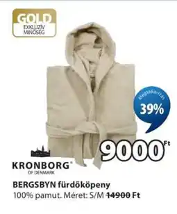 JYSK BERGSBYN fürdőköpeny ajánlat