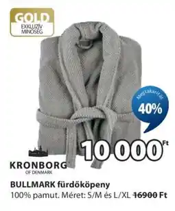 JYSK BULLMARK FÜRDŐKÖPENY ajánlat