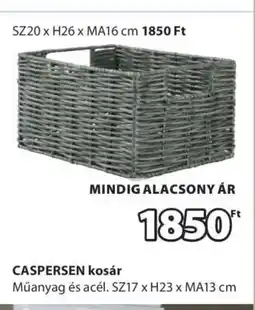 JYSK CASPERSEN KOSÁR ajánlat