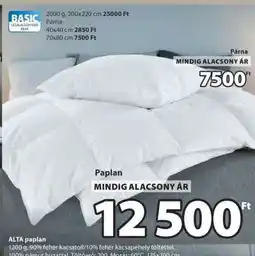 JYSK ALTA paplan ajánlat