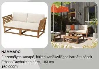 Nämmarö 2-személyes kanapé