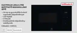 MediaMarkt Electrolux LMS4253TBK beépíthető mikrohullámú sütő ajánlat