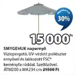 JYSK Smygehuk napernyő ajánlat