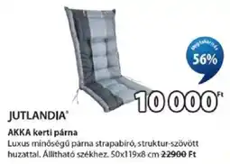 JYSK Jutlandia akka kerti párna ajánlat