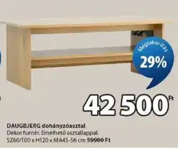JYSK Daugbjerg dohányzóasztal ajánlat