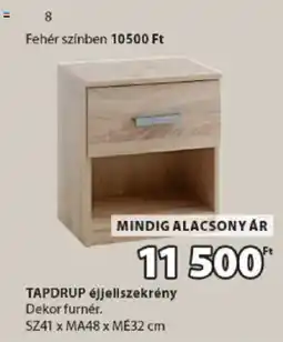 JYSK Tapdrup éjjeliszekrény ajánlat