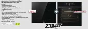 Gorenje gi621fmc indukciós főzőlap + bps6747a06bg beépíthető sütő